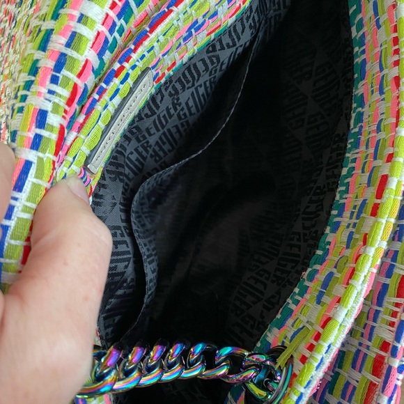 Kurt Geiger London Kensington Tweed Shoulder Bag - Picture 6 of 8